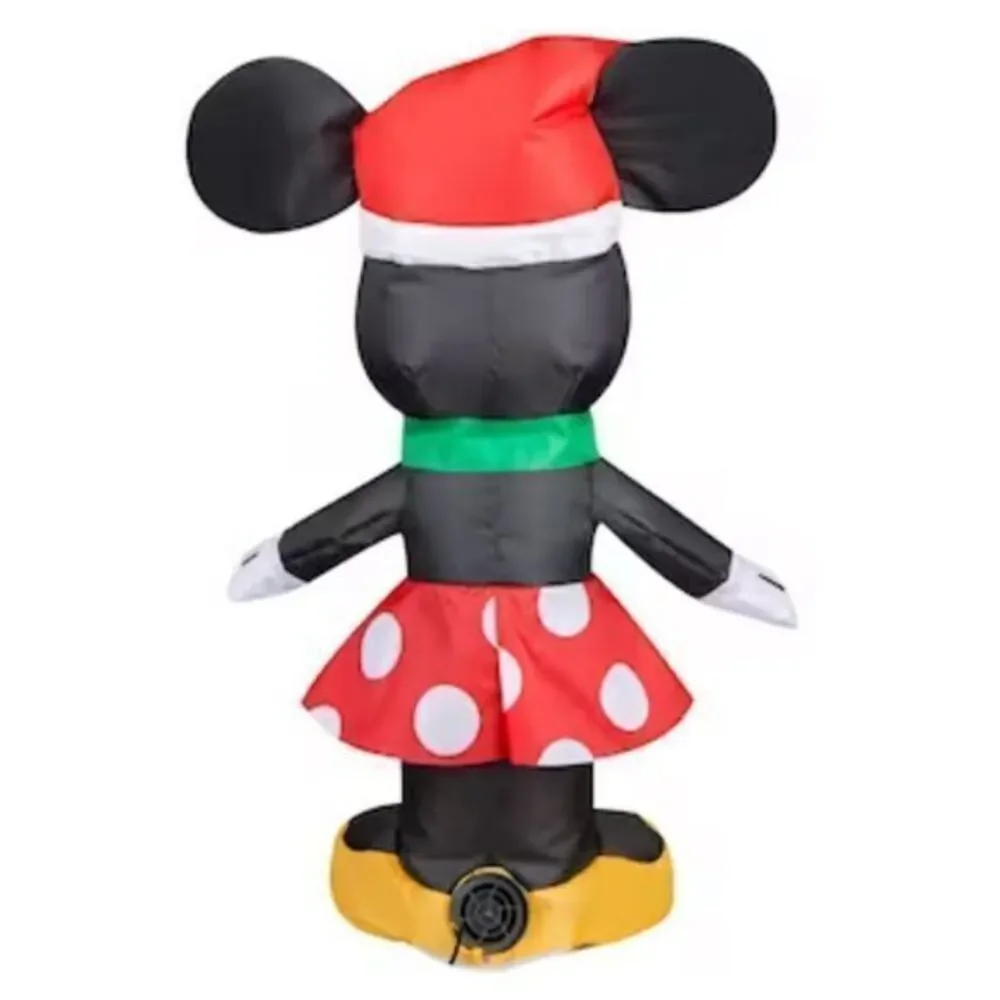NEW Disney 1.9 Feet Minnie Mouse‎ Holiday Christmas Indoor Airblown Inflatable